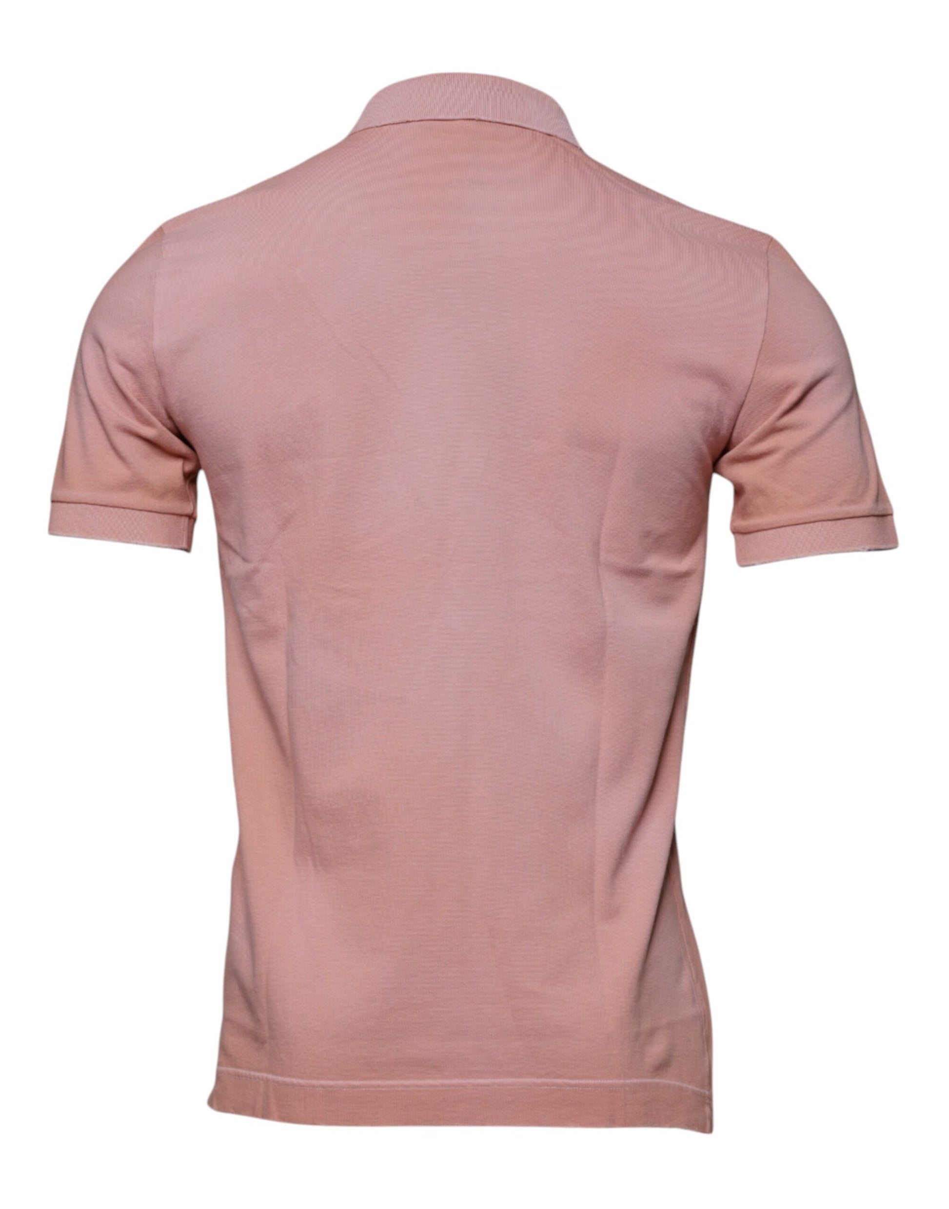 Dolce & Gabbana Pink Polo Shirt for Men side view
