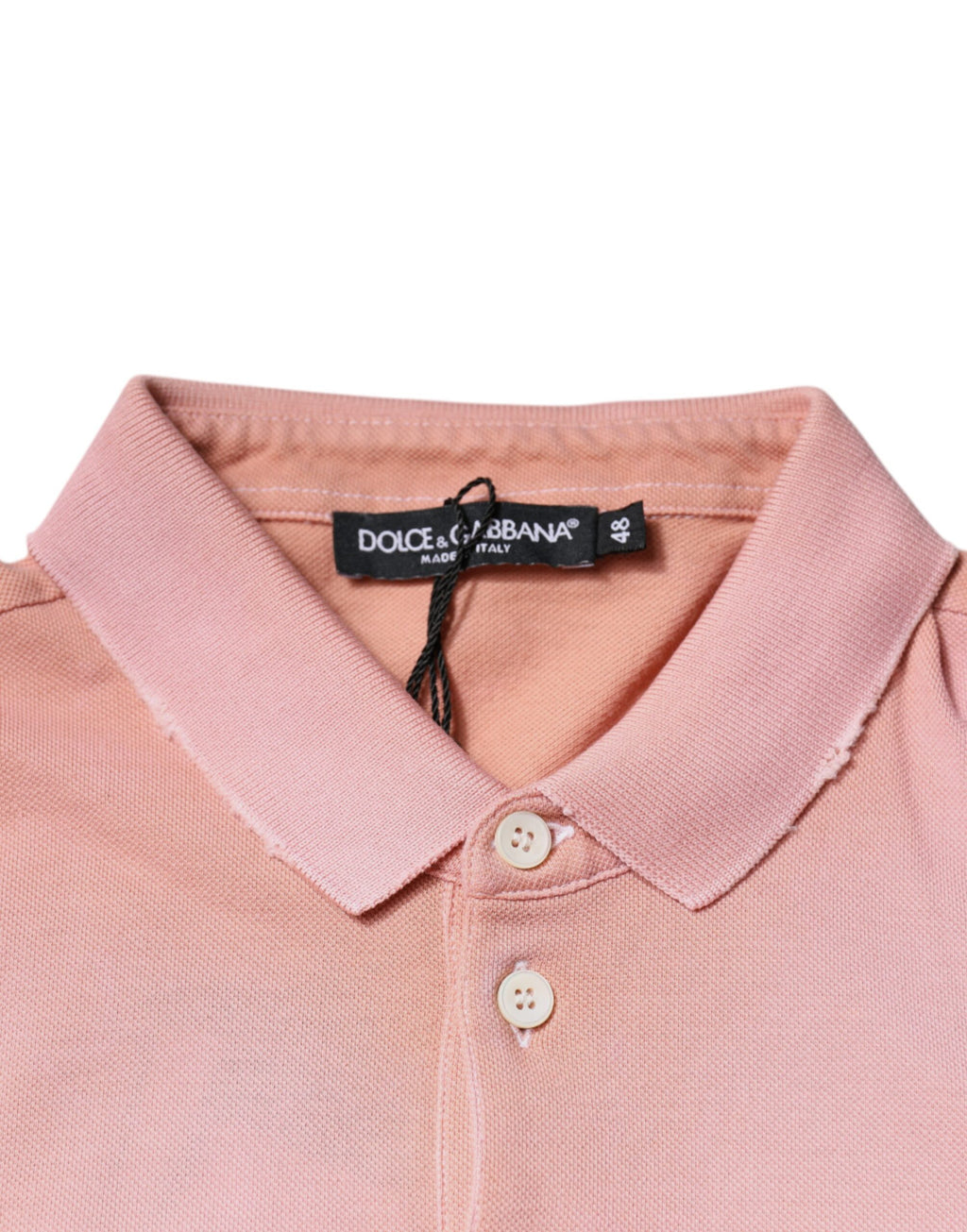 Dolce & Gabbana Pink Polo Shirt for Men additional view