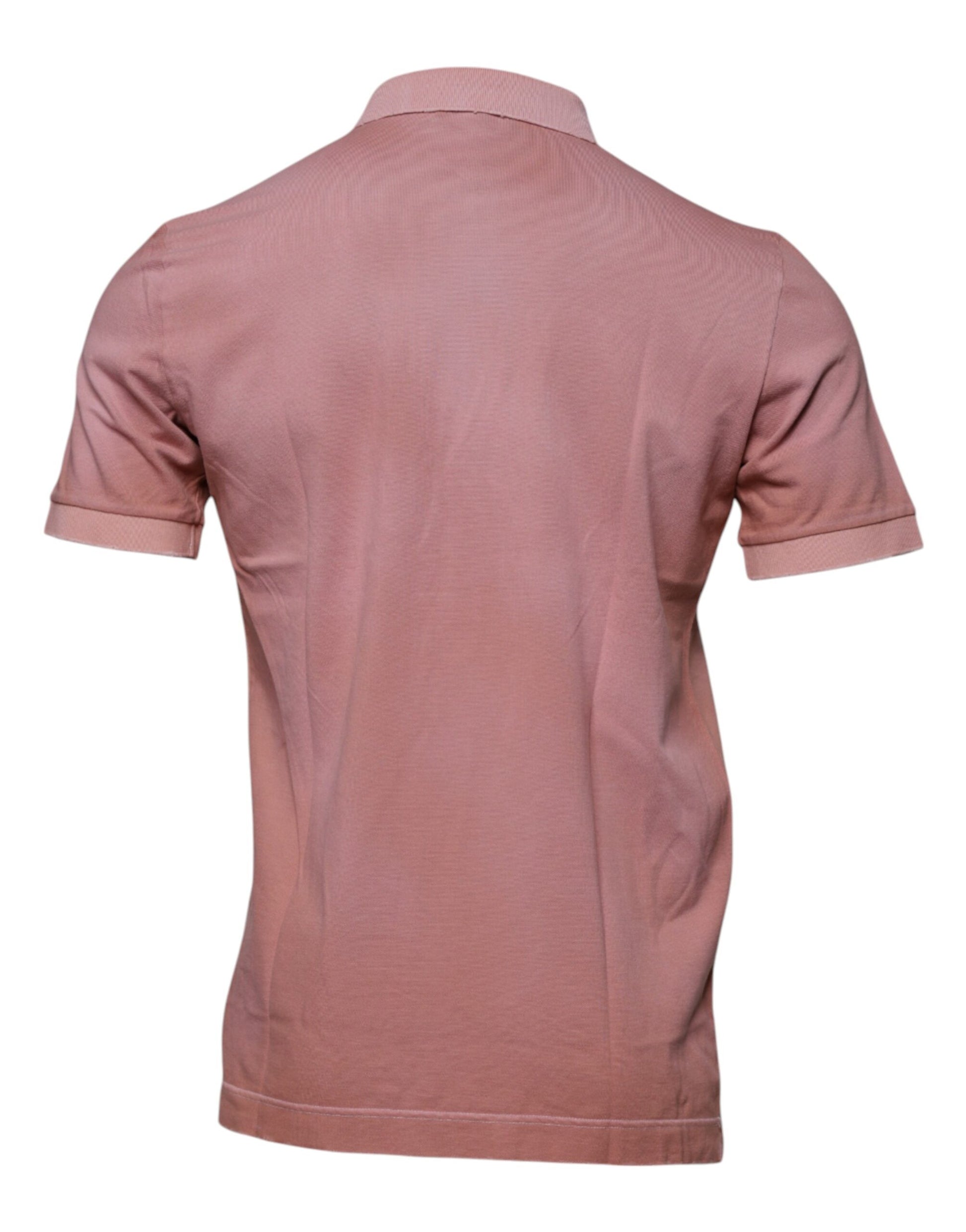 Dolce & Gabbana Pink Polo Shirt for Men side view