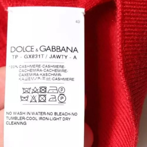 Dolce & Gabbana Red Cashmere for Men additional view