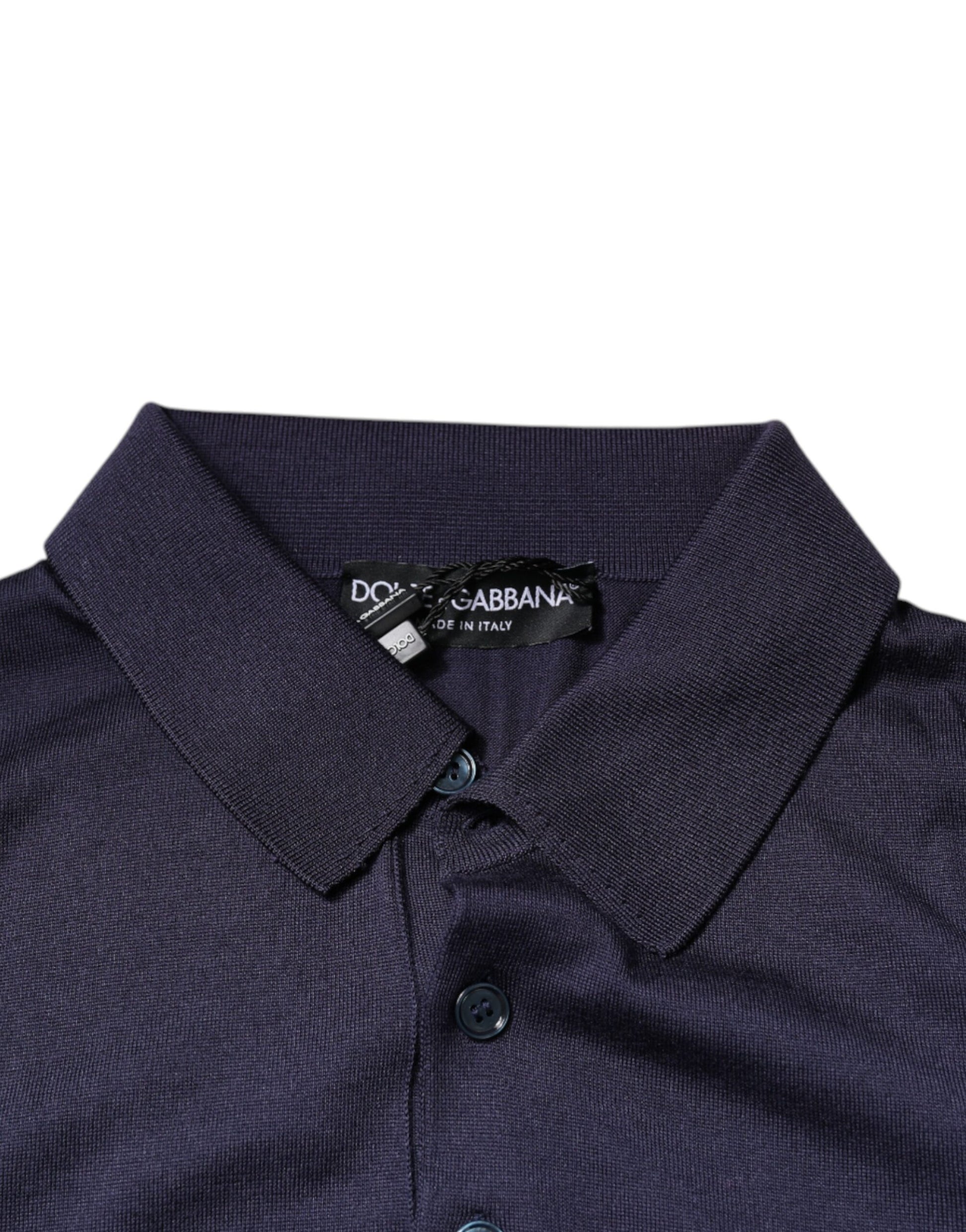 Dolce & Gabbana Blue Polo Shirt for Men additional view
