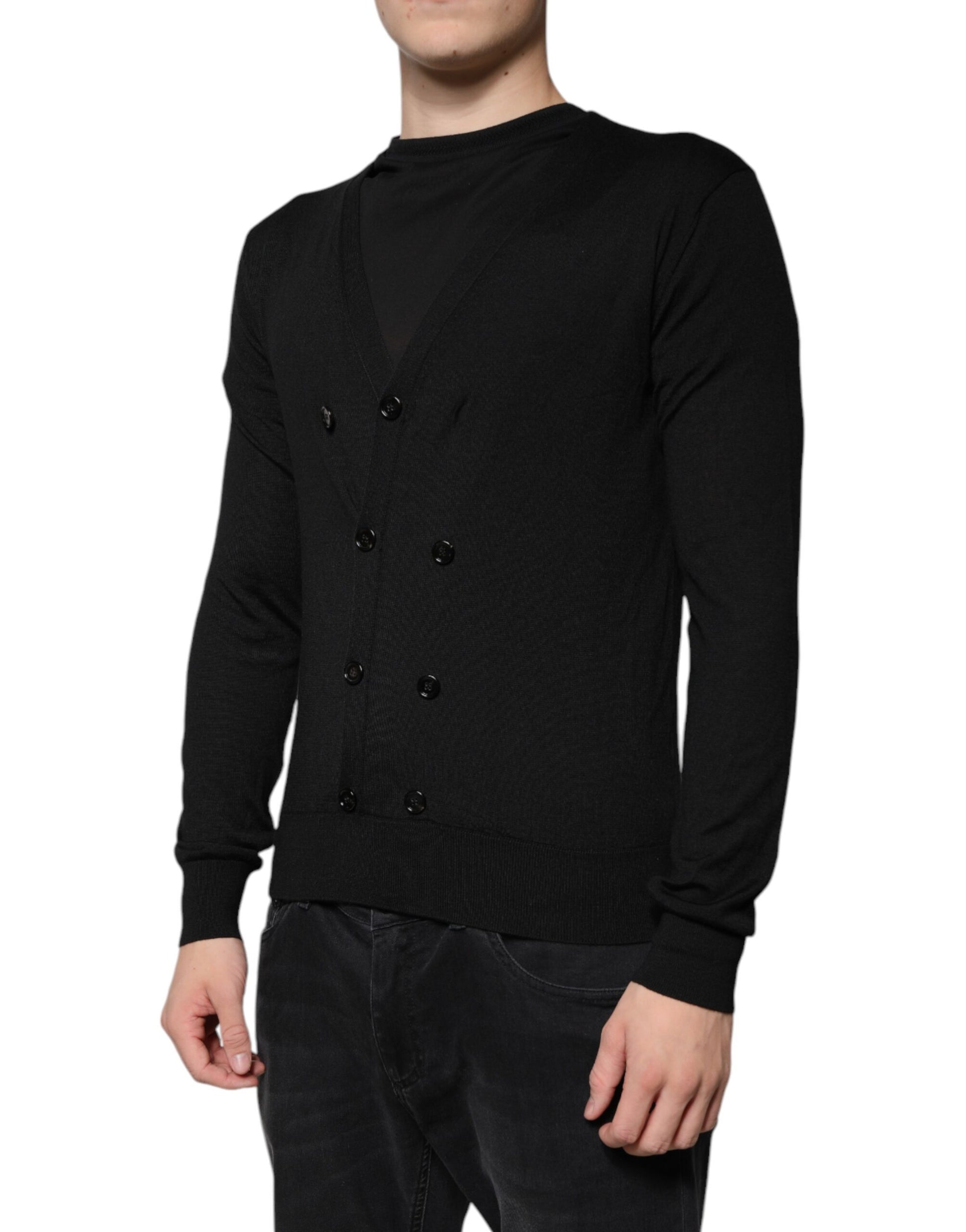 Dolce & Gabbana Black Cashmere for Men detail view