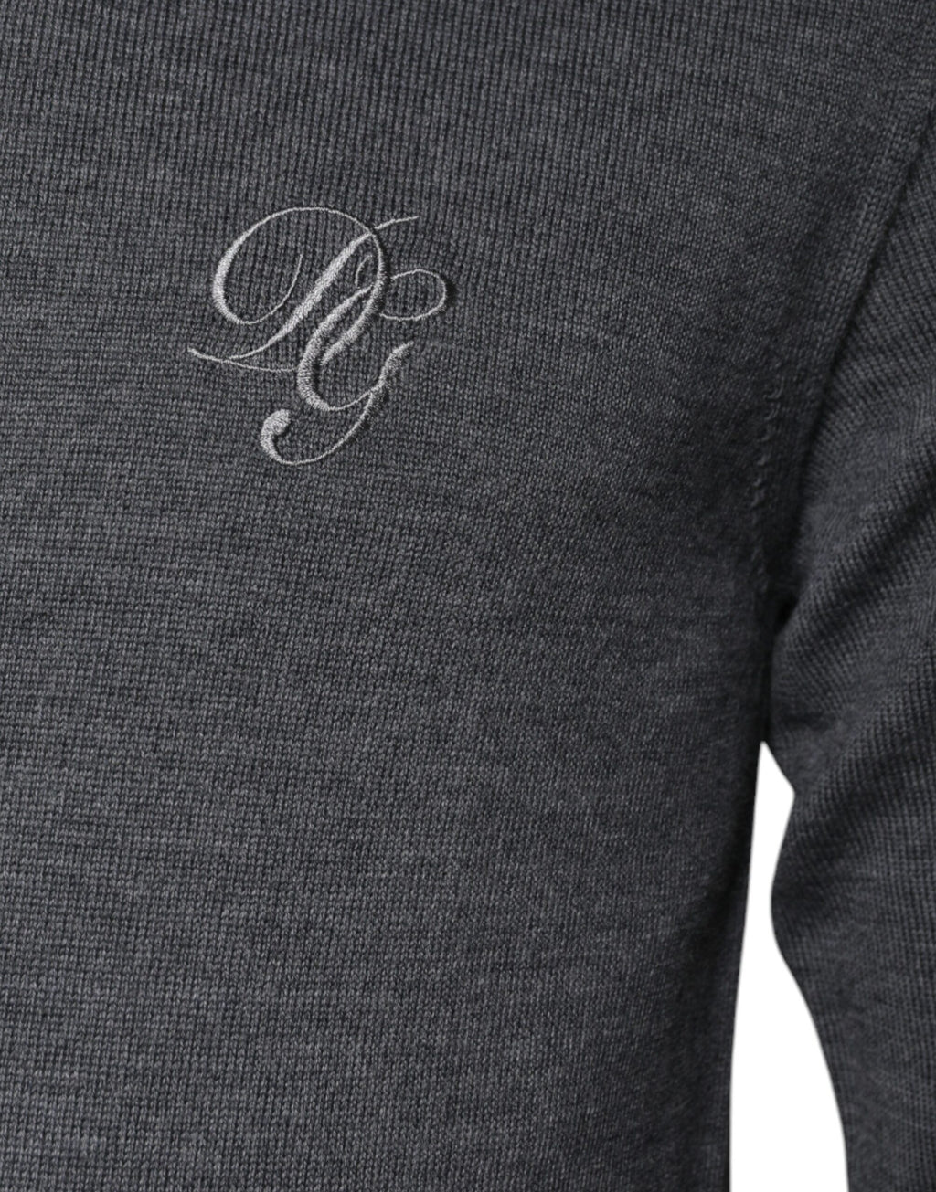 Dolce & Gabbana Grey Turtleneck for Men detail view