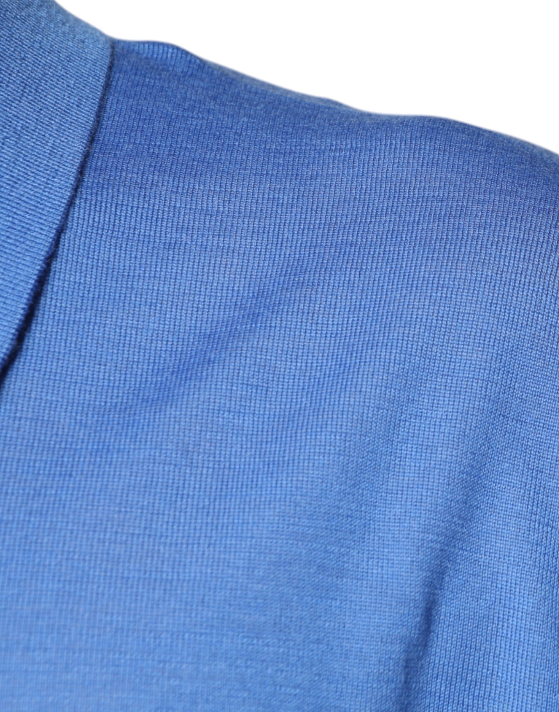 T-shirt polo Dolce & Gabbana à manches courtes et col bleu