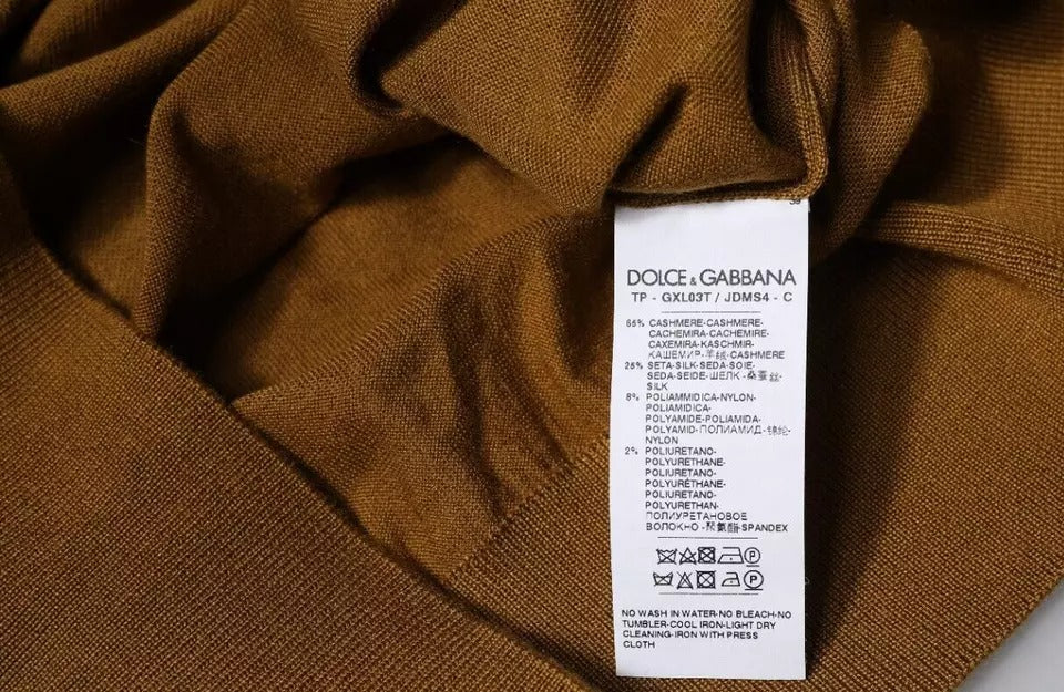 Dolce & Gabbana Brown Turtleneck for Men additional view