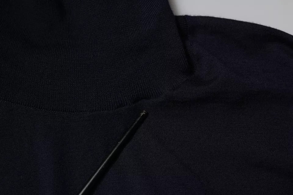 Dolce & Gabbana Blue Turtleneck for Men additional view