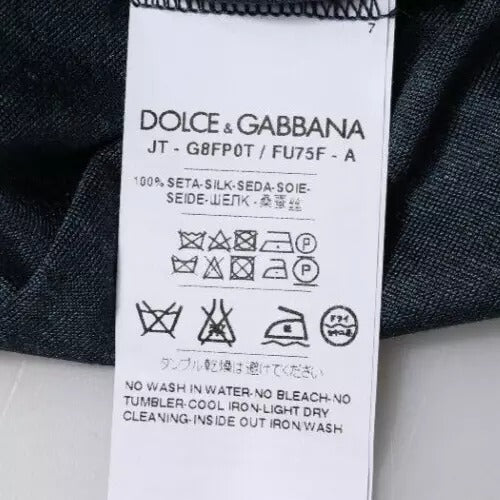 Dolce & Gabbana Blue T-Shirt for Men additional view
