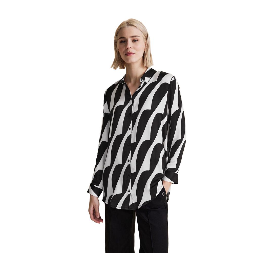 Street One Black Blouse for Women side view
