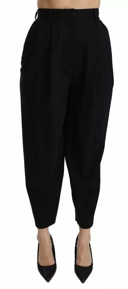 Dolce & Gabbana Black Cropped Pants for Women alternate view