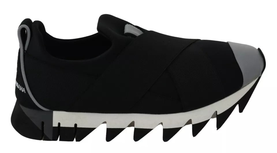 Dolce & Gabbana Black Low Top Sneakers for Women