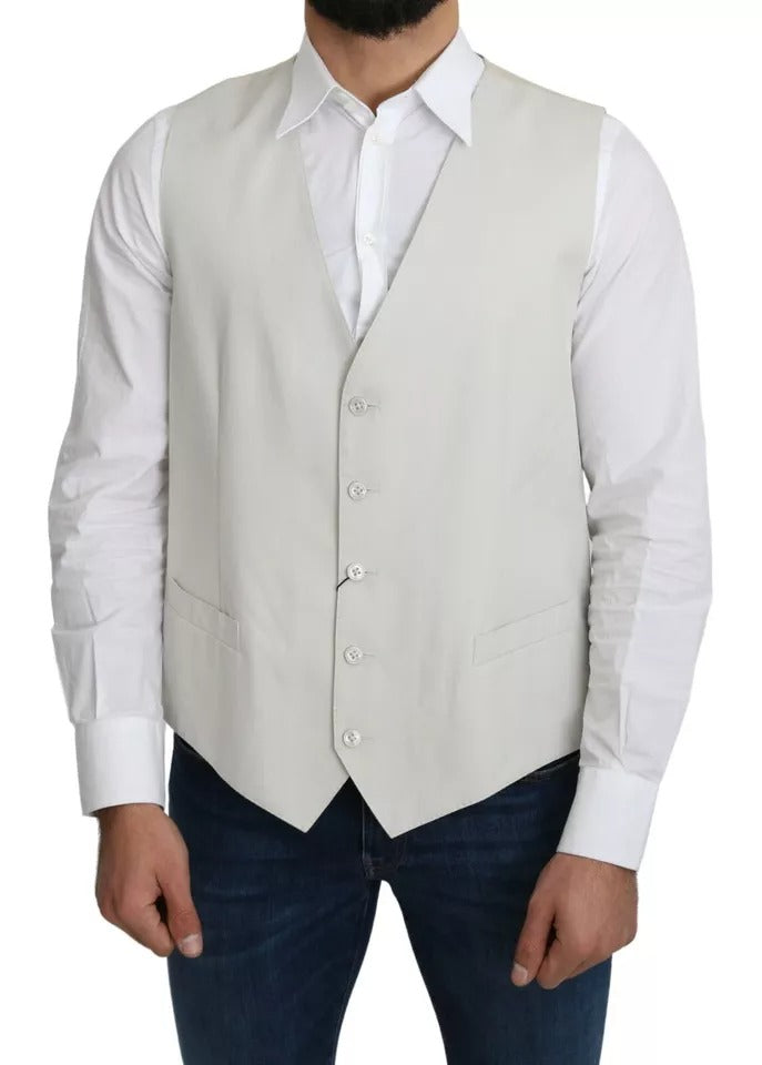 Dolce & Gabbana White Waistcoats for Men additional view