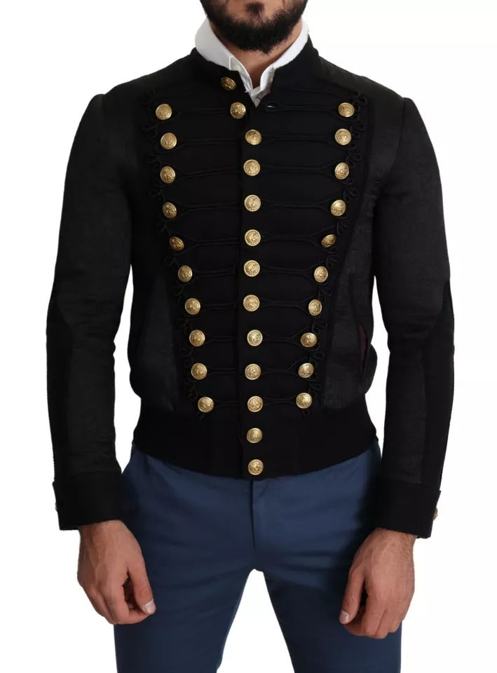 Dolce & Gabbana Black Bomber for Men