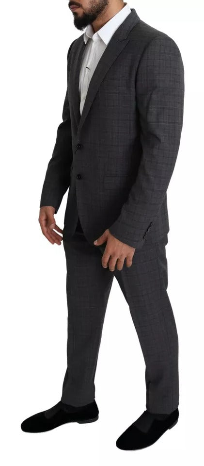 Costume 2 pièces de cérémonie pour homme Dolce & Gabbana en laine grise MARTINI