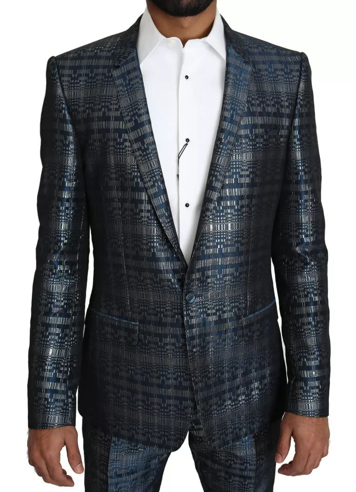Dolce & Gabbana Blue Two Piece Suits for Men additional view