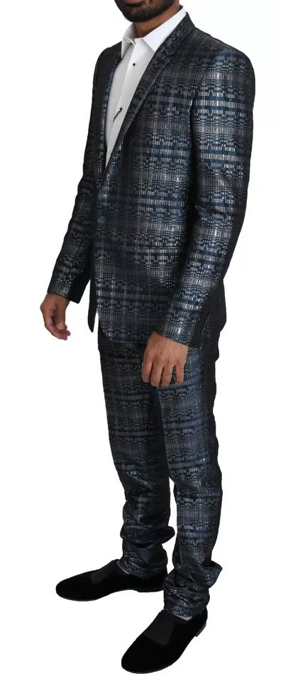 Dolce & Gabbana Blue Two Piece Suits for Men alternate view