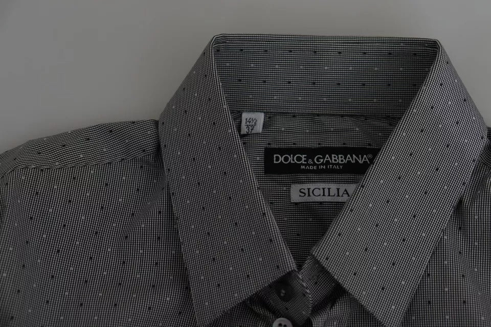 Dolce & Gabbana Grey Dress Shirt for Men additional view