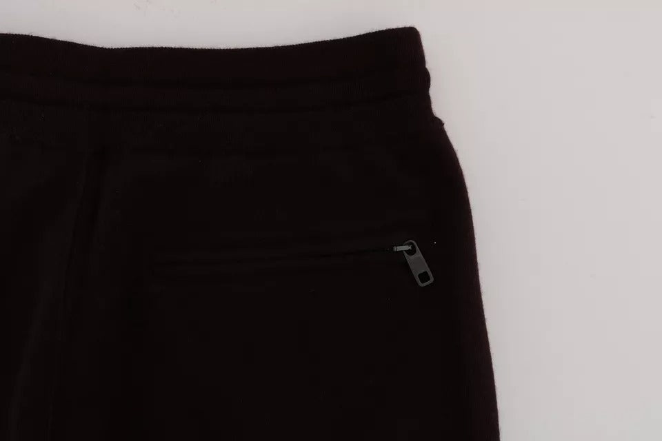 Dolce & Gabbana Purple Athletic Pants for Men side view