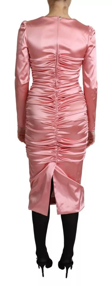Dolce & Gabbana Pink Midi Dress for Women alternate view