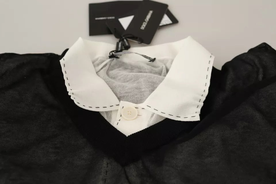 Dolce & Gabbana Black Long Sleeve T-Shirt for Men additional view