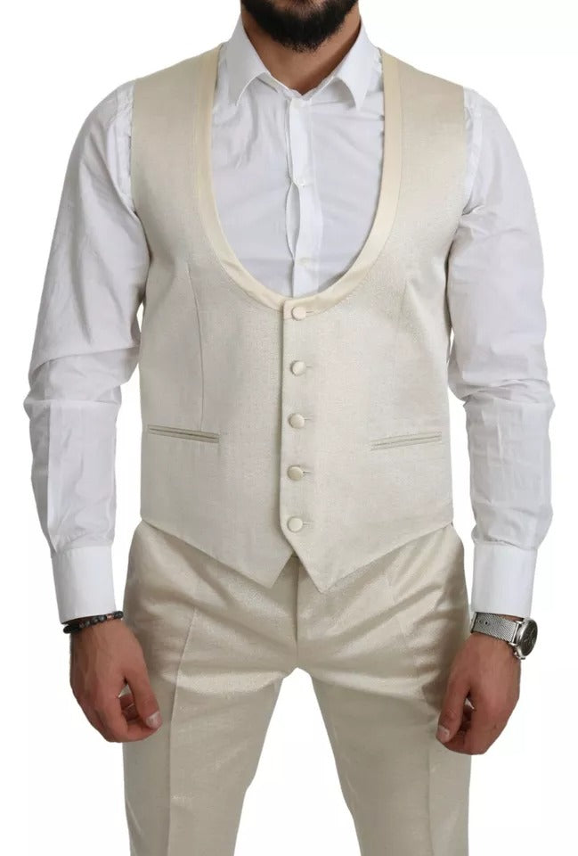 Dolce & Gabbana Beige Three Piece Suits for Men alternate view