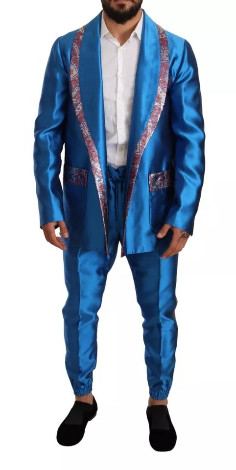 Dolce & Gabbana Blue Two Piece Suits for Men