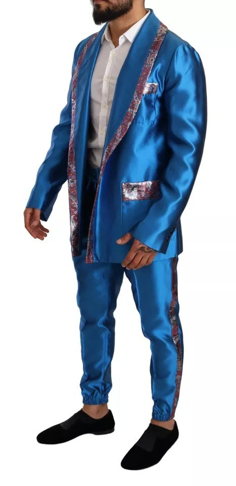 Dolce & Gabbana Blue Two Piece Suits for Men detail view