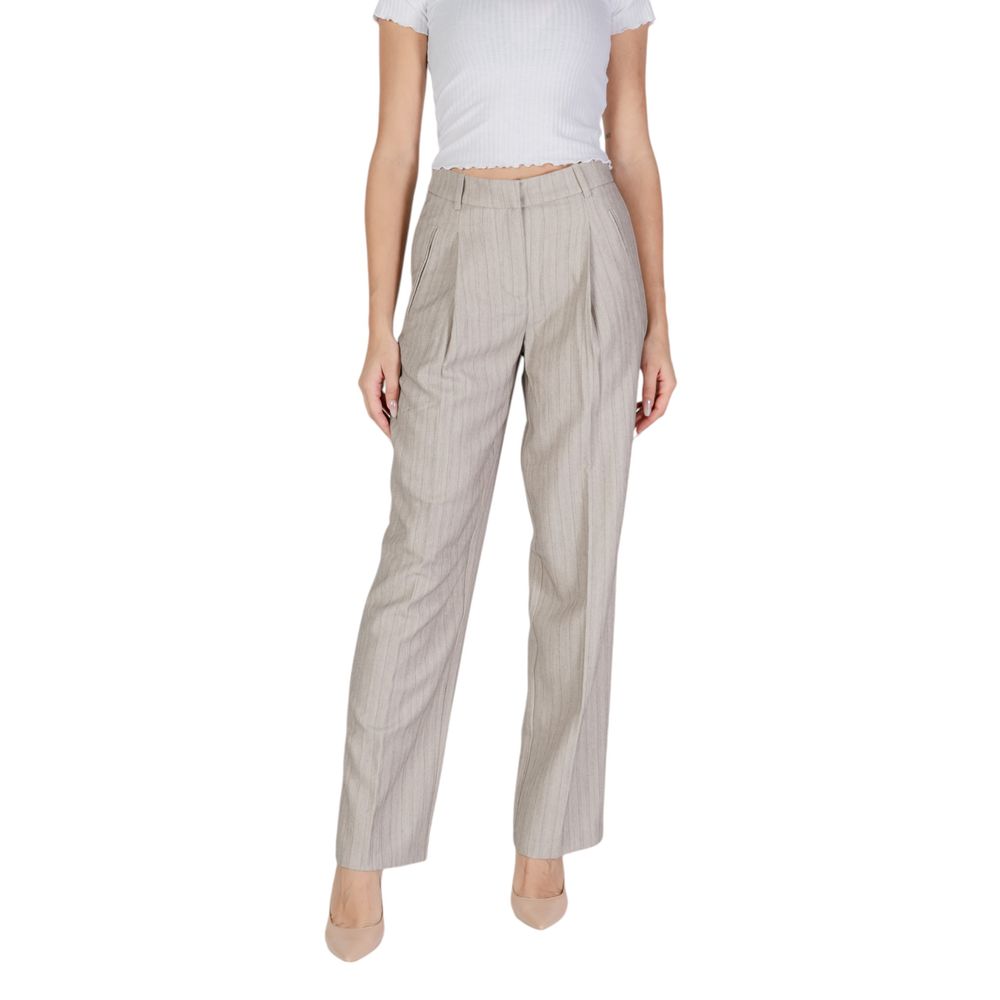 Vero Moda Grey Casual Pants for Women