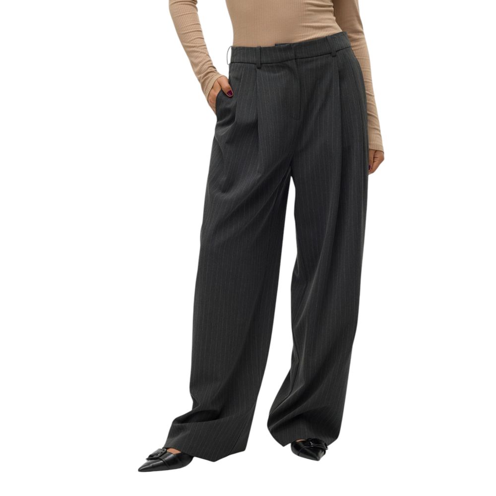 Vero Moda Grey Casual Pants for Women alternate view