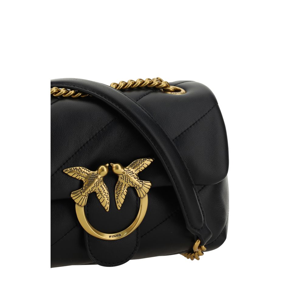 PINKO Black Shoulder Bag for Women side view