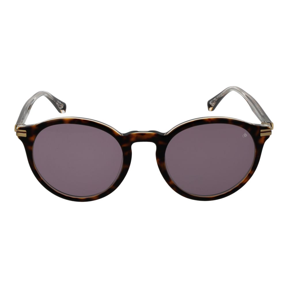 Lunettes de soleil Scotch & Soda en acétate marron