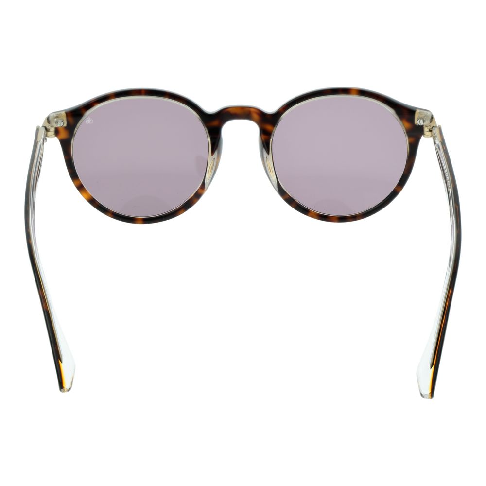 Lunettes de soleil Scotch & Soda en acétate marron