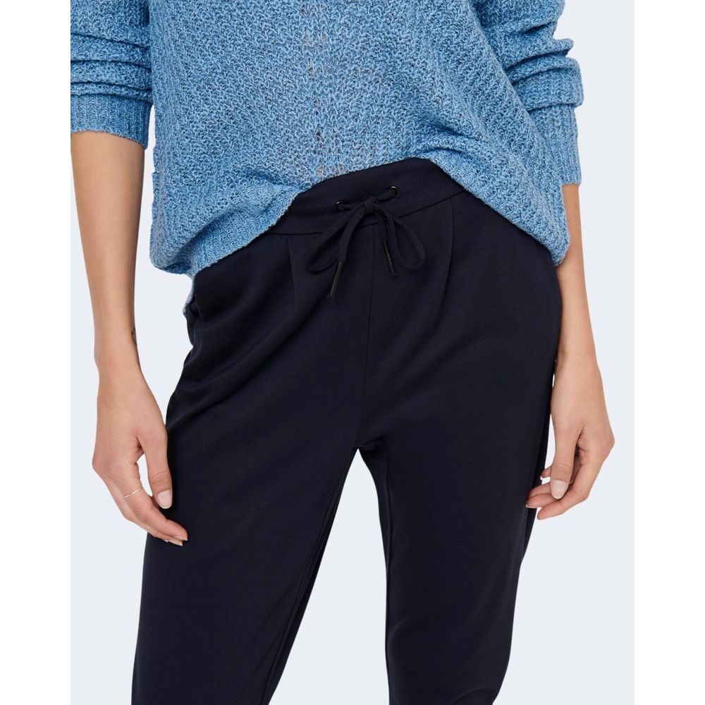 Only Blue Casual Pants for Women side view