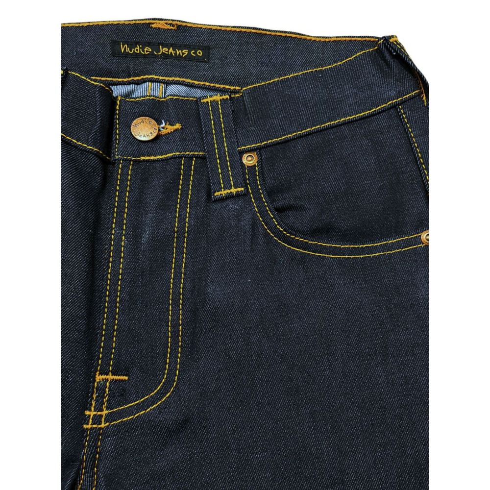 Nudie Jeans Blue Slim Fit Jeans for Women detail view