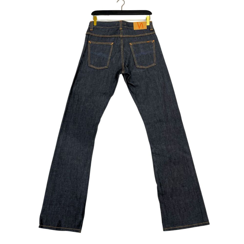 Nudie Jeans Jean Homme en Coton Bleu