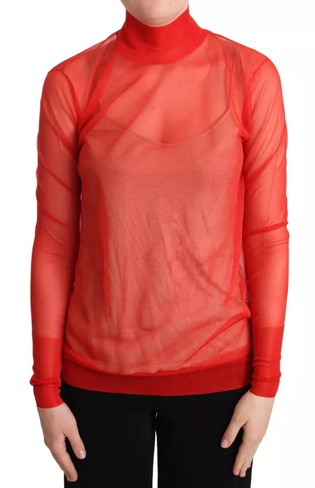 Dolce & Gabbana Orange Turtleneck for Women