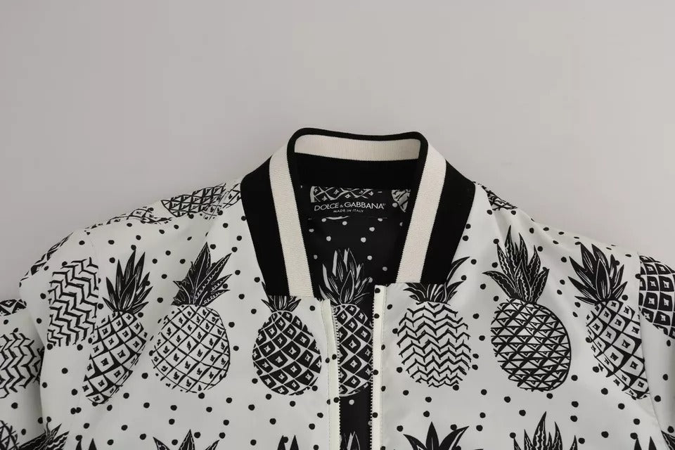 Dolce & Gabbana White Bomber for Men additional view