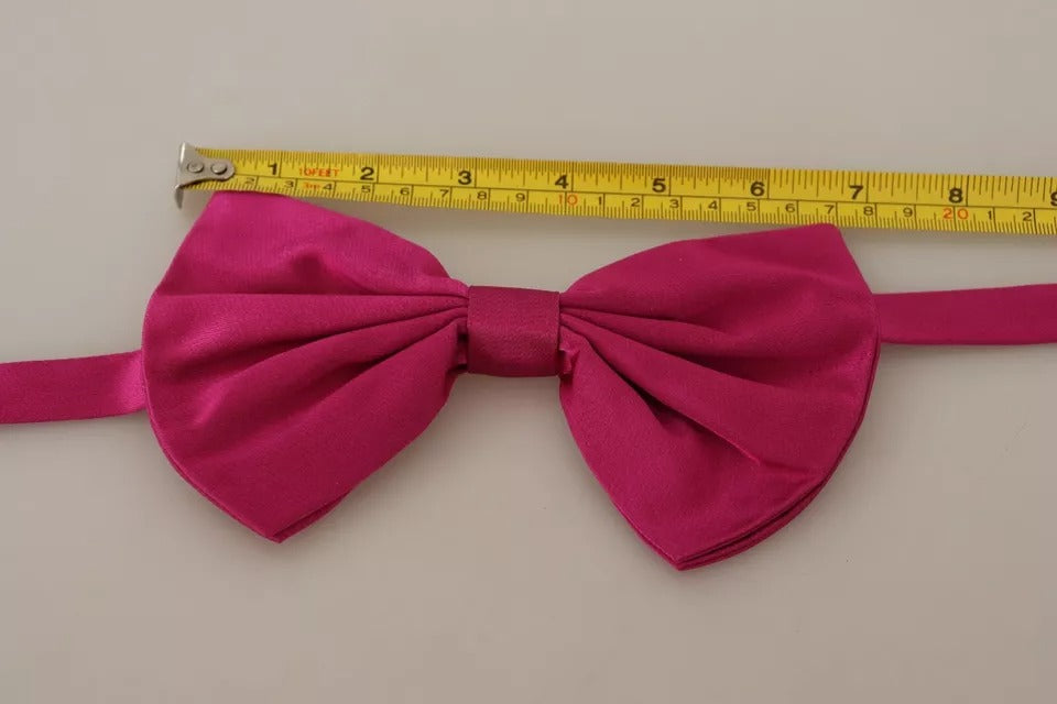 Dolce & Gabbana Pink Bowties for Men side view
