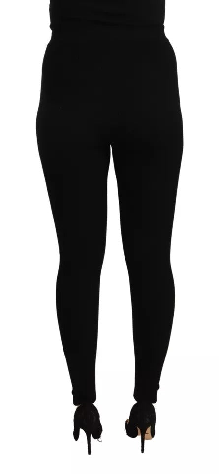 Dolce & Gabbana Black Skinny Pants for Women detail view
