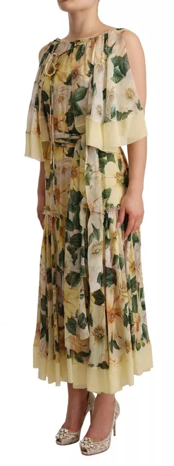 Dolce & Gabbana Multicolor Long Dress for Women alternate view
