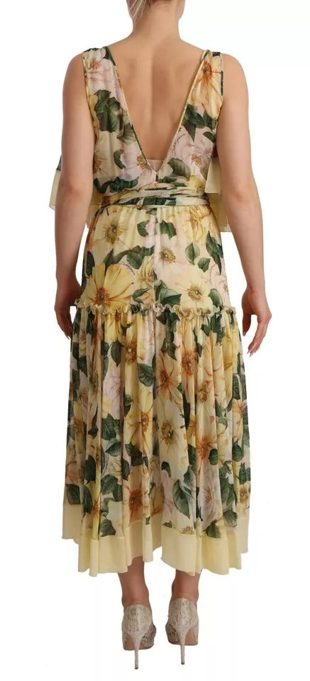 Dolce & Gabbana Multicolor Long Dress for Women additional view