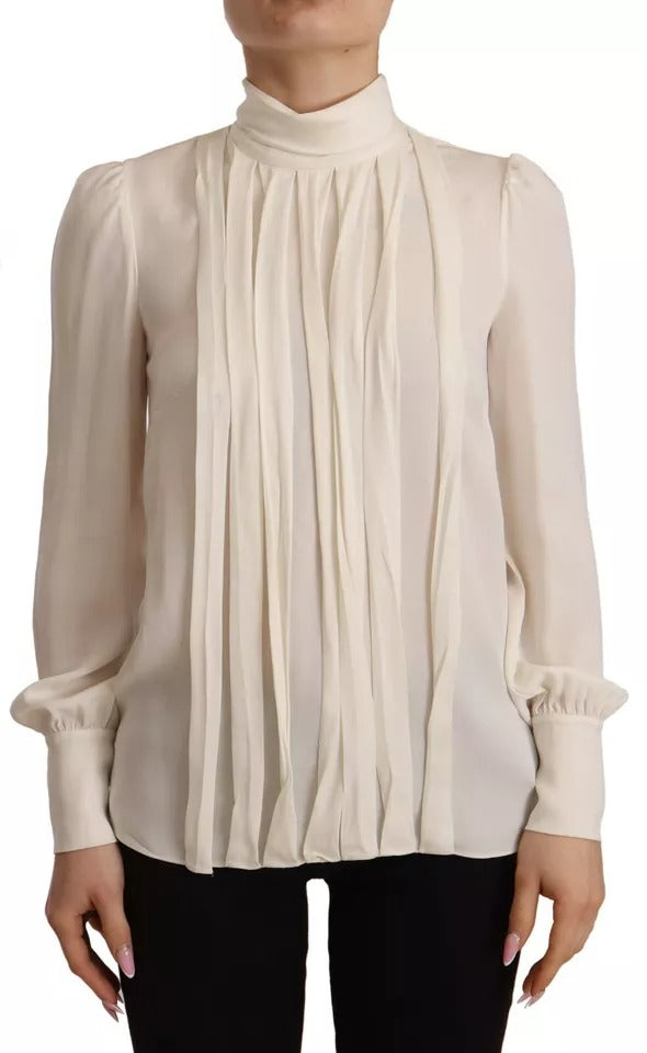 Dolce & Gabbana White Blouse for Women detail view
