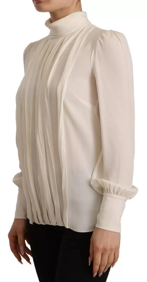 Dolce & Gabbana White Blouse for Women side view
