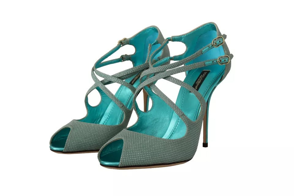 Dolce & Gabbana Blue Stiletto Heels for Women alternate view