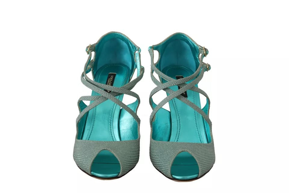 Dolce & Gabbana Blue Stiletto Heels for Women additional view