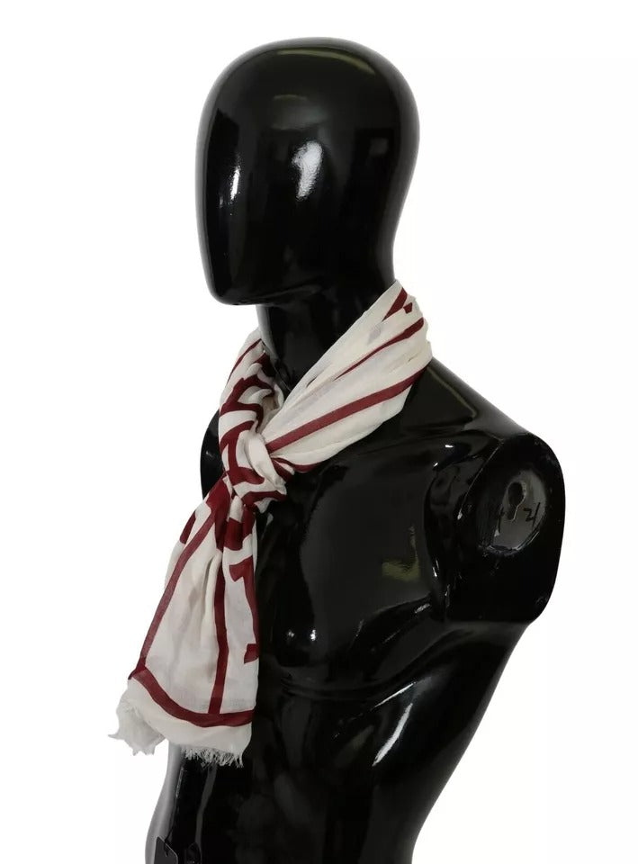 Dolce & Gabbana White Scarf for Men alternate view