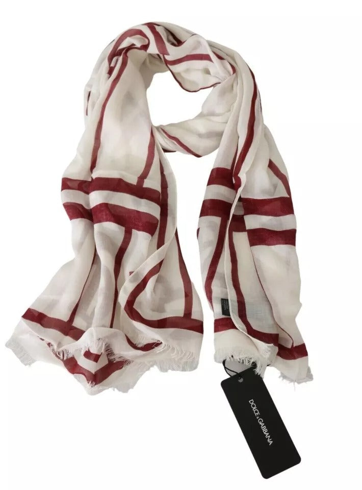 Dolce & Gabbana White Scarf for Men additional view