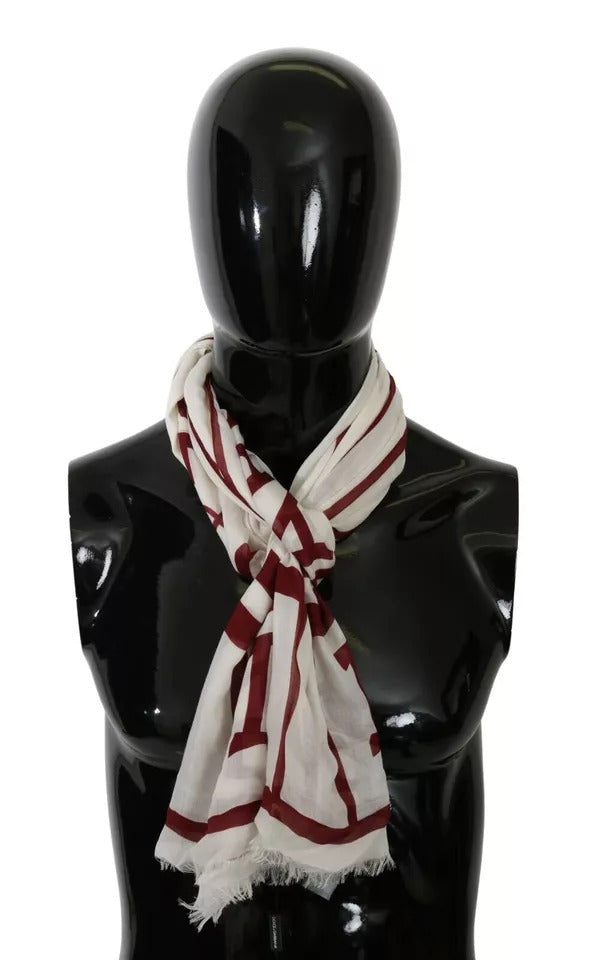 Dolce & Gabbana White Scarf for Men