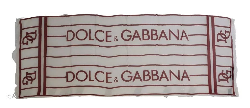 Dolce & Gabbana White Scarf for Men additional view