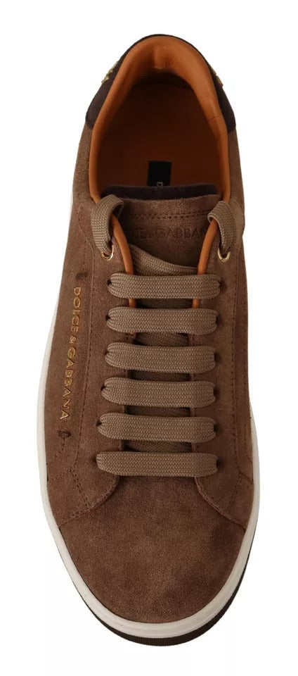 Dolce & Gabbana Brown Low Top Sneakers for Men alternate view