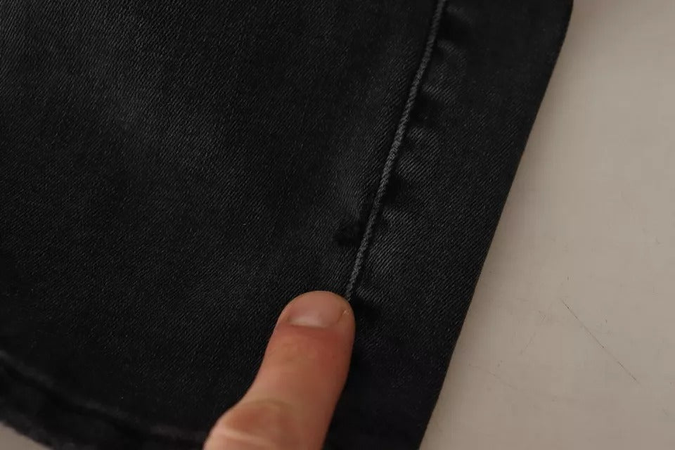 Dolce & Gabbana Grey Skinny Jeans for Men additional view